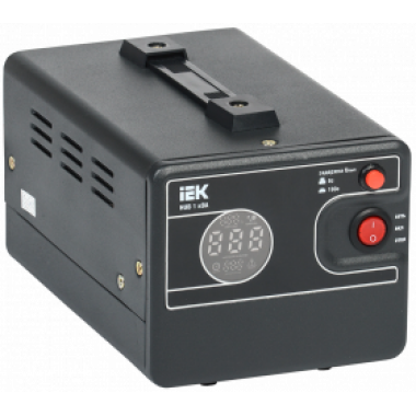 IVS21-1-001-13 IEK Стабилизатор напряжения переносной HUB 1кВА
