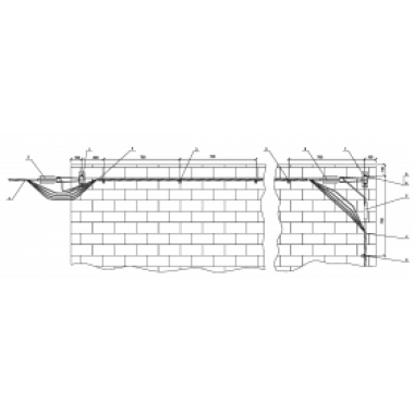 ASIP-DER-PRD-000-00-00 IEK Прокладка проводов СИП по стенам зданий IEK